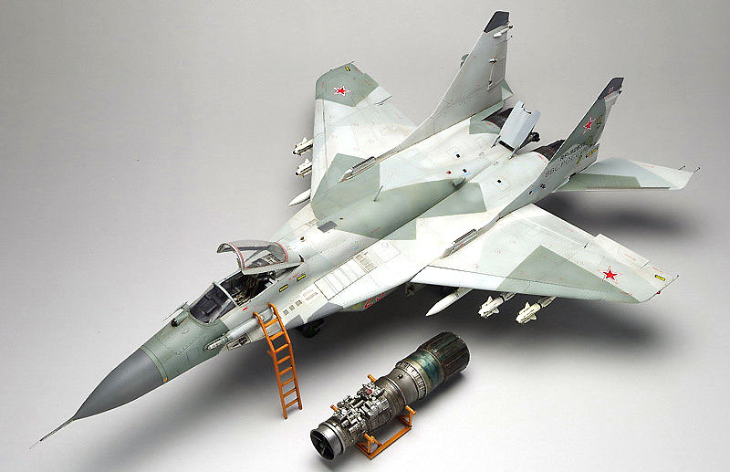 1/48 ミリタリーエアクラフト プラモデル MiG-29 SMT ファルクラム 9