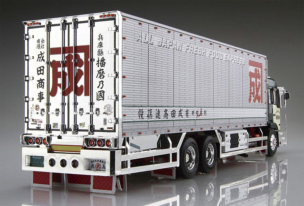 アオシマ 丸美グループ 成田商事 真紅丸4番 1/32 アートトラック 007