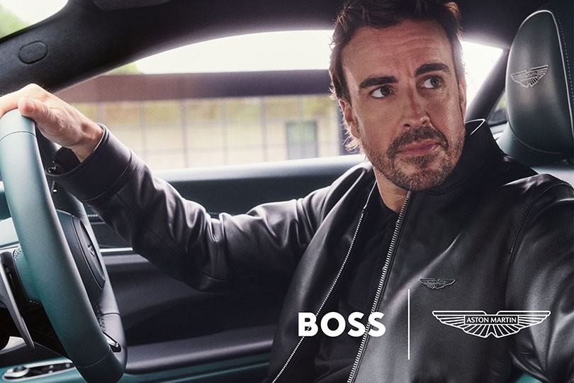 ボス＞と＜アストンマーティン＞の初カプセルコレクションを伊勢丹新宿