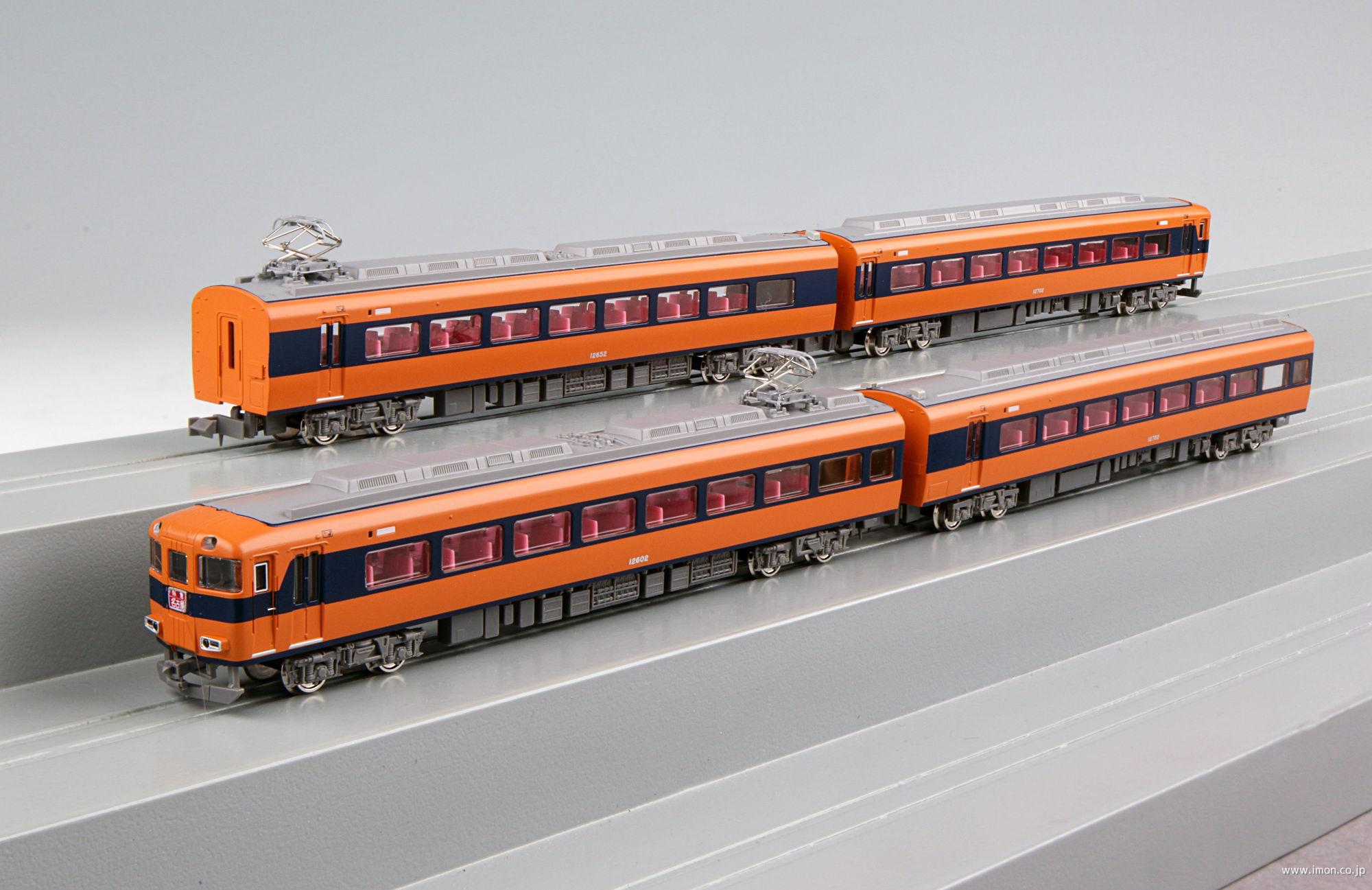 近鉄12200系 スナックカー・更新車・貫通路開扉パーツ付 増結4両