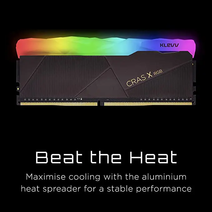 Klevv CRAS X RGB 32GB (16GBx2) | DDR4 3200MHz Gaming RAM