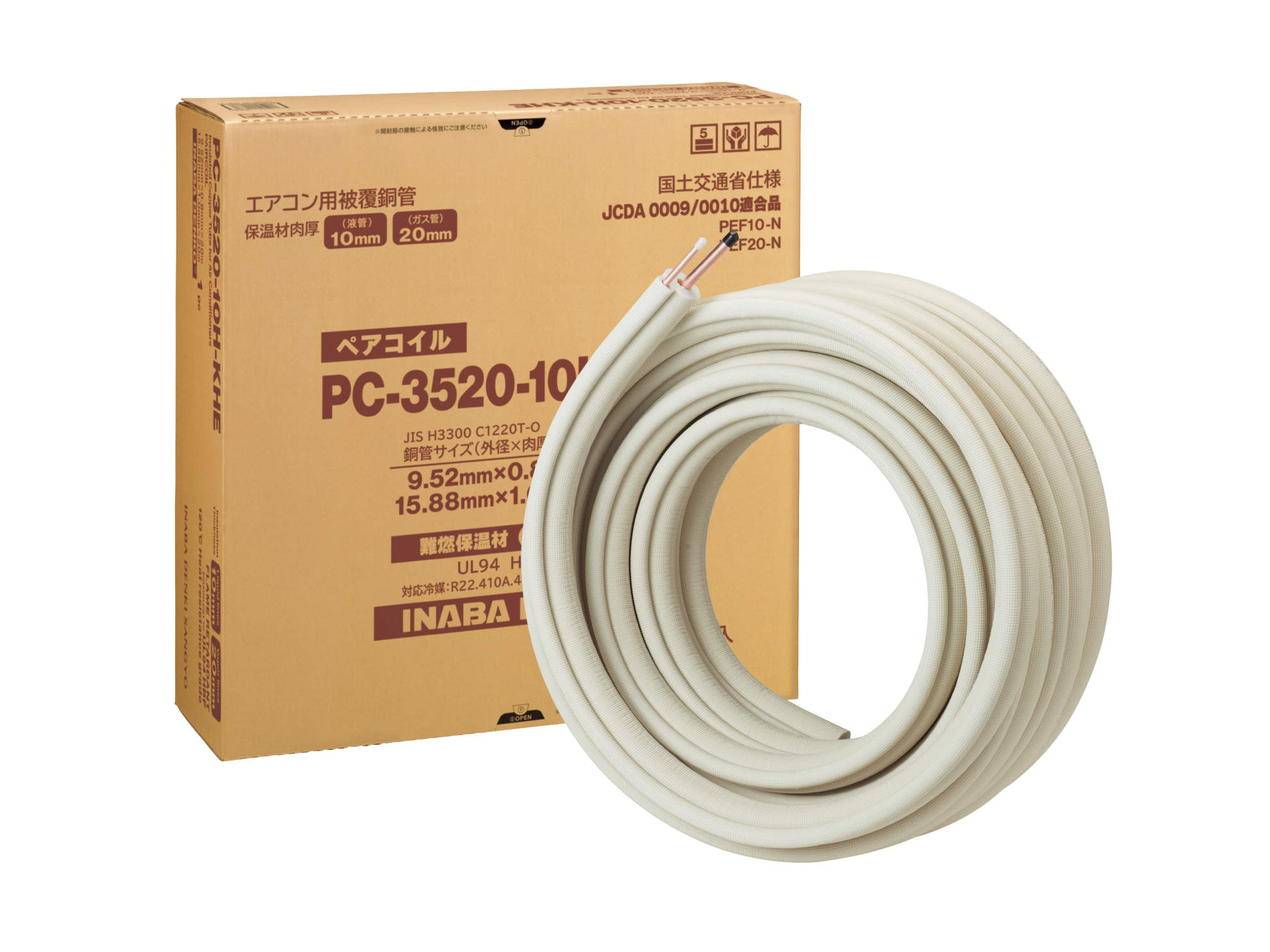 被覆銅管製品一覧 | 因幡電工 INABA DENKO（因幡電機産業）