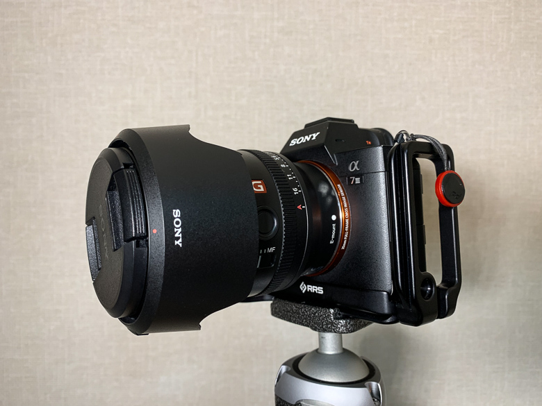 SONY a7iiiにRRSのL型プレートをつけたら最高でした！三脚で安定するし