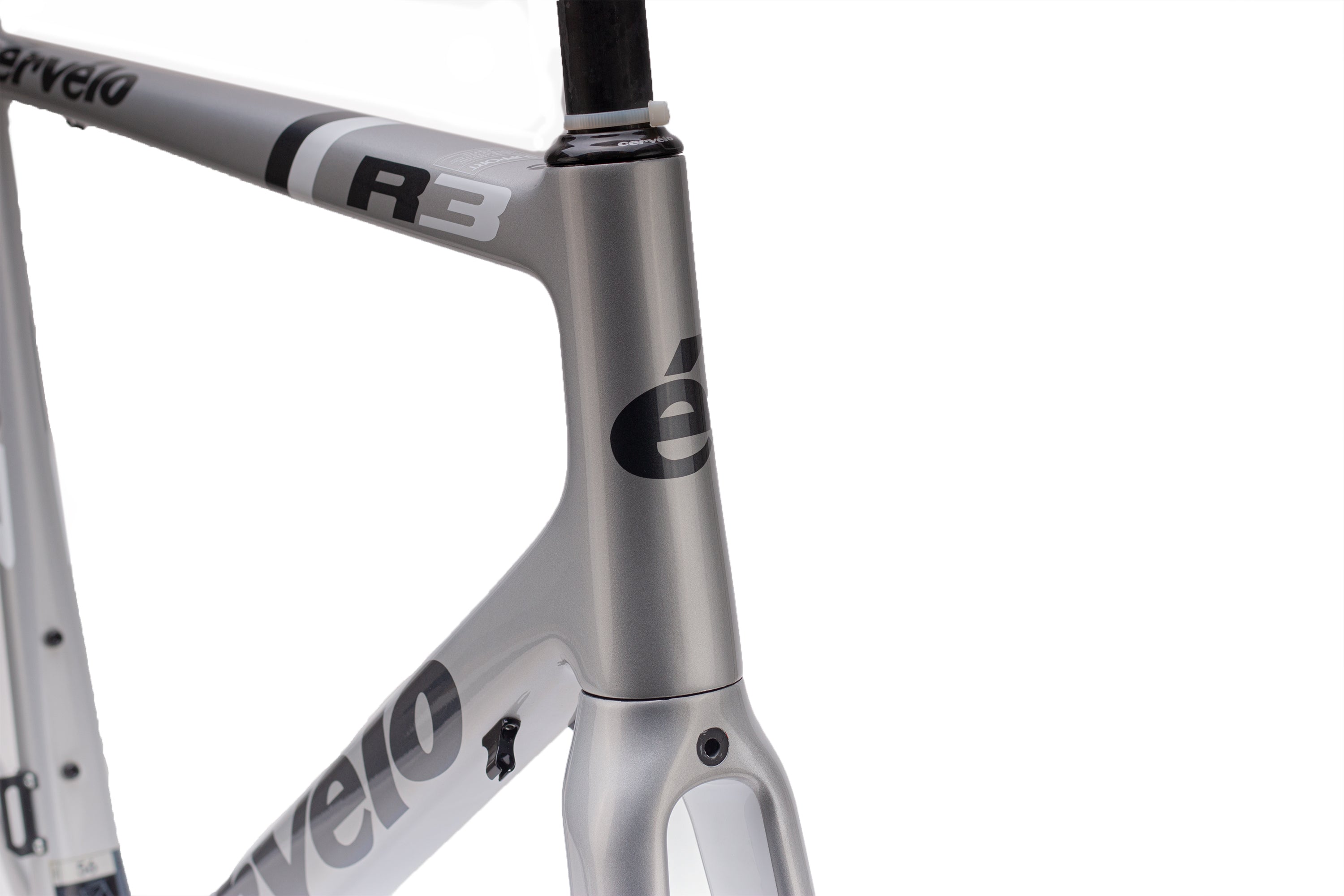 2014 Cervelo R3 Framset Silver / Navy Blue 56 – Incycle Bicycles