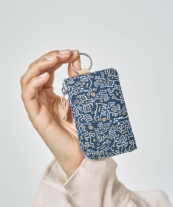 INDEN-YA “Keith Haring collection”2023-1 | 印傳屋 | INDEN-YA