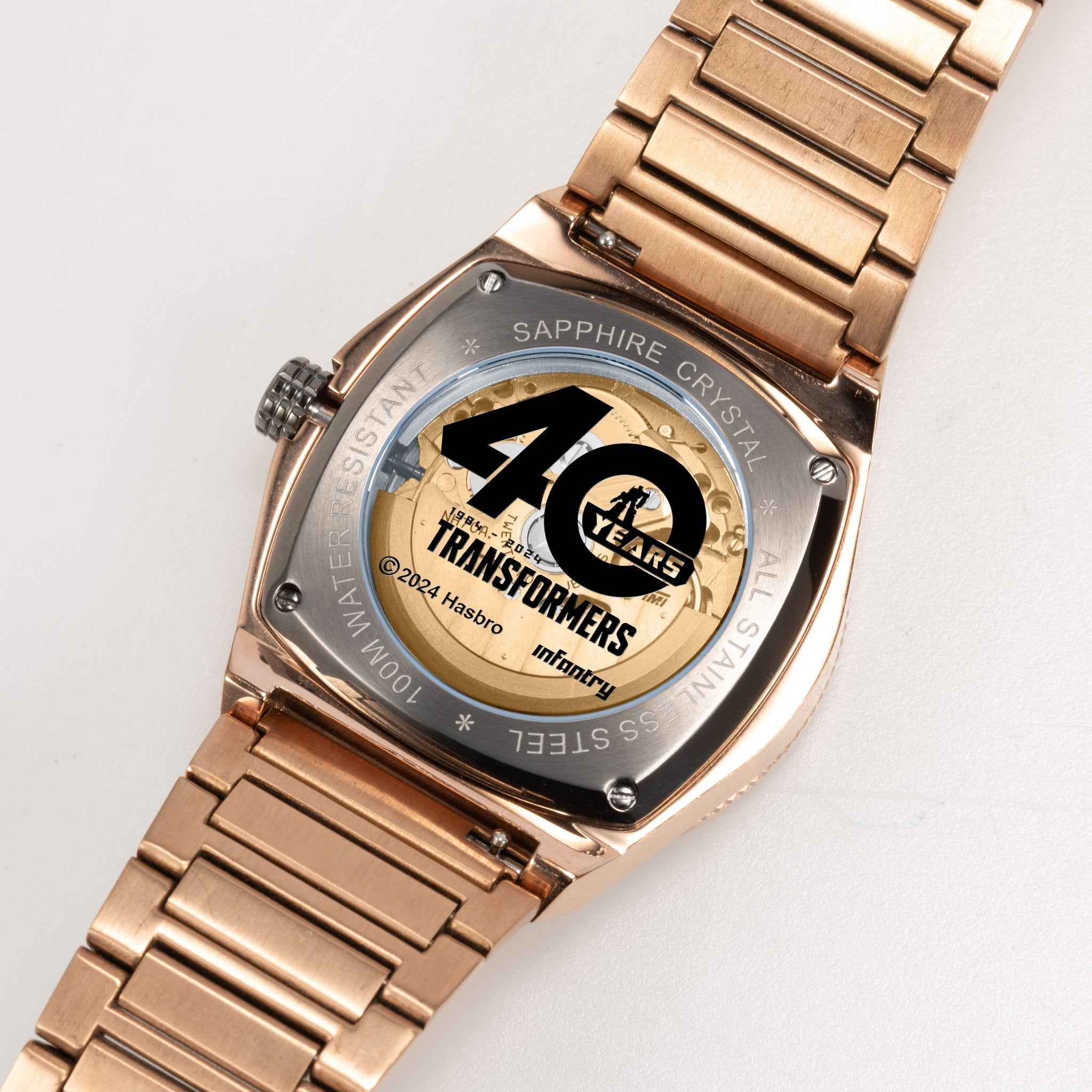 Transformers Watch | MOD Rose Gold Mens Watch | Infantry®