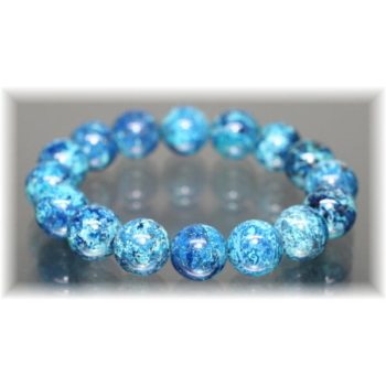 最高品質]ブルークリソコラブレスレット（約12mm玉） - 埼玉県吉川市の