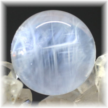 エンジェルラダーミルキークォーツ丸玉/スフィア - 埼玉県吉川市の