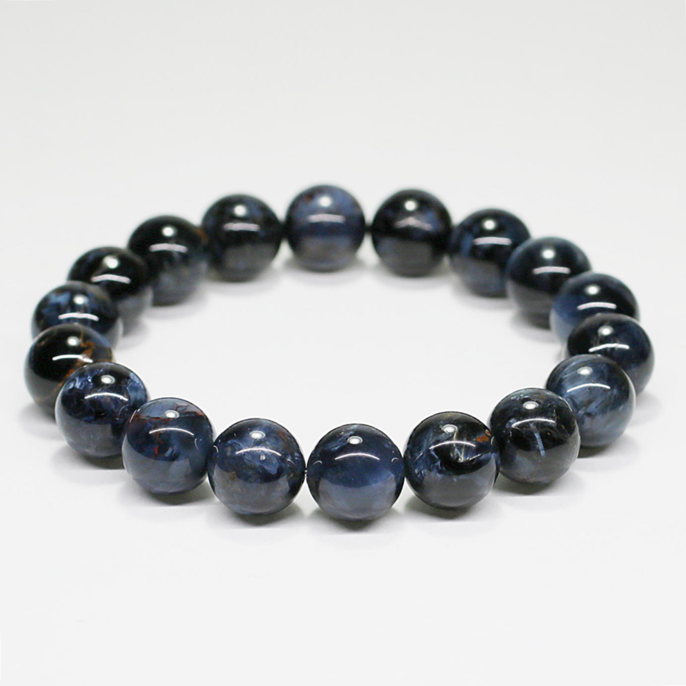 高品質]ブルーピーターサイトブレスレット（約11mm玉） - 埼玉県吉川市