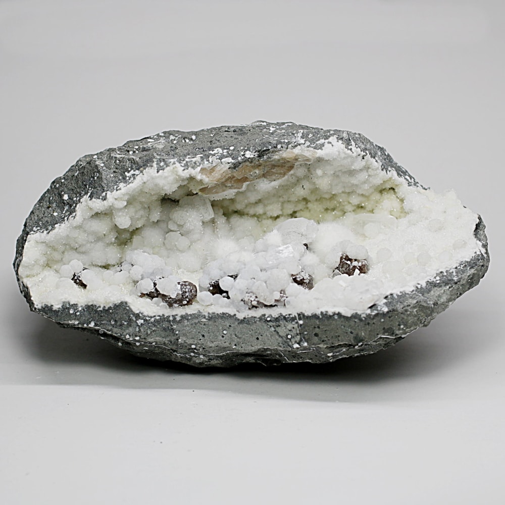 高品質]インド産オケナイト原石/ジオードタイプ（オーケン石） - 埼玉