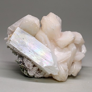 スティルバイト（束沸石）クラスター（未加工原石、群晶） - 埼玉県