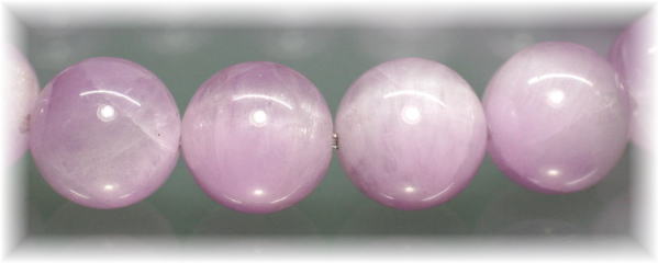ピンククンツァイトブレスレット（約11mm玉） - 埼玉県吉川市の天然石