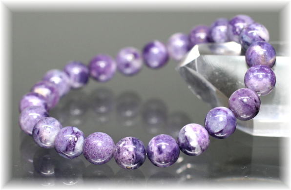 3A++]ティファニーストーンブレスレット（約8.5mm玉） - 埼玉県吉川市