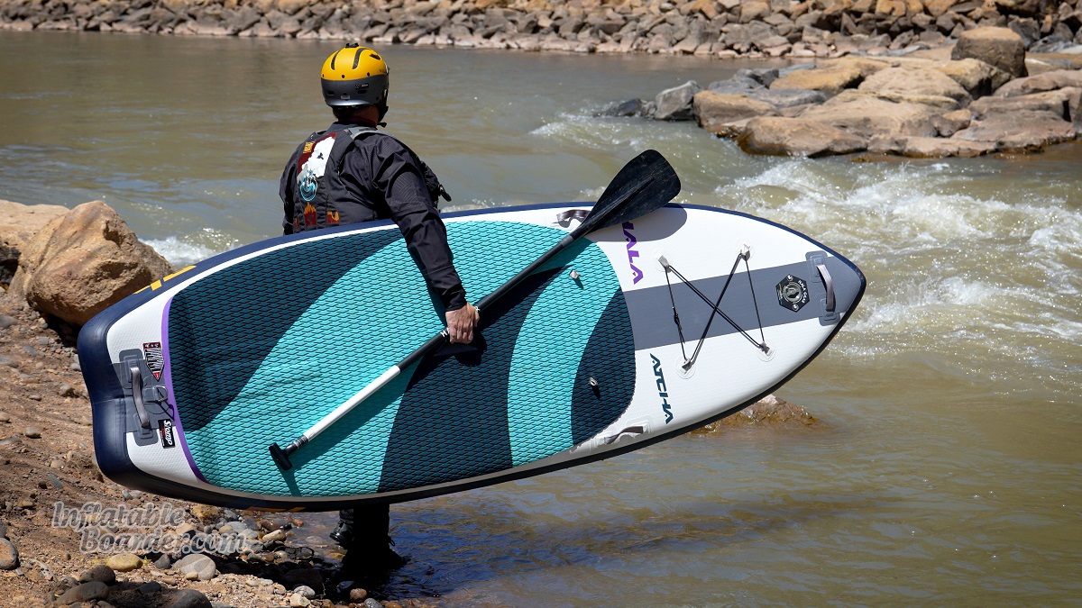 Hala Atcha 96 Whitewater iSUP Review | 2025, inflatableboarder.com