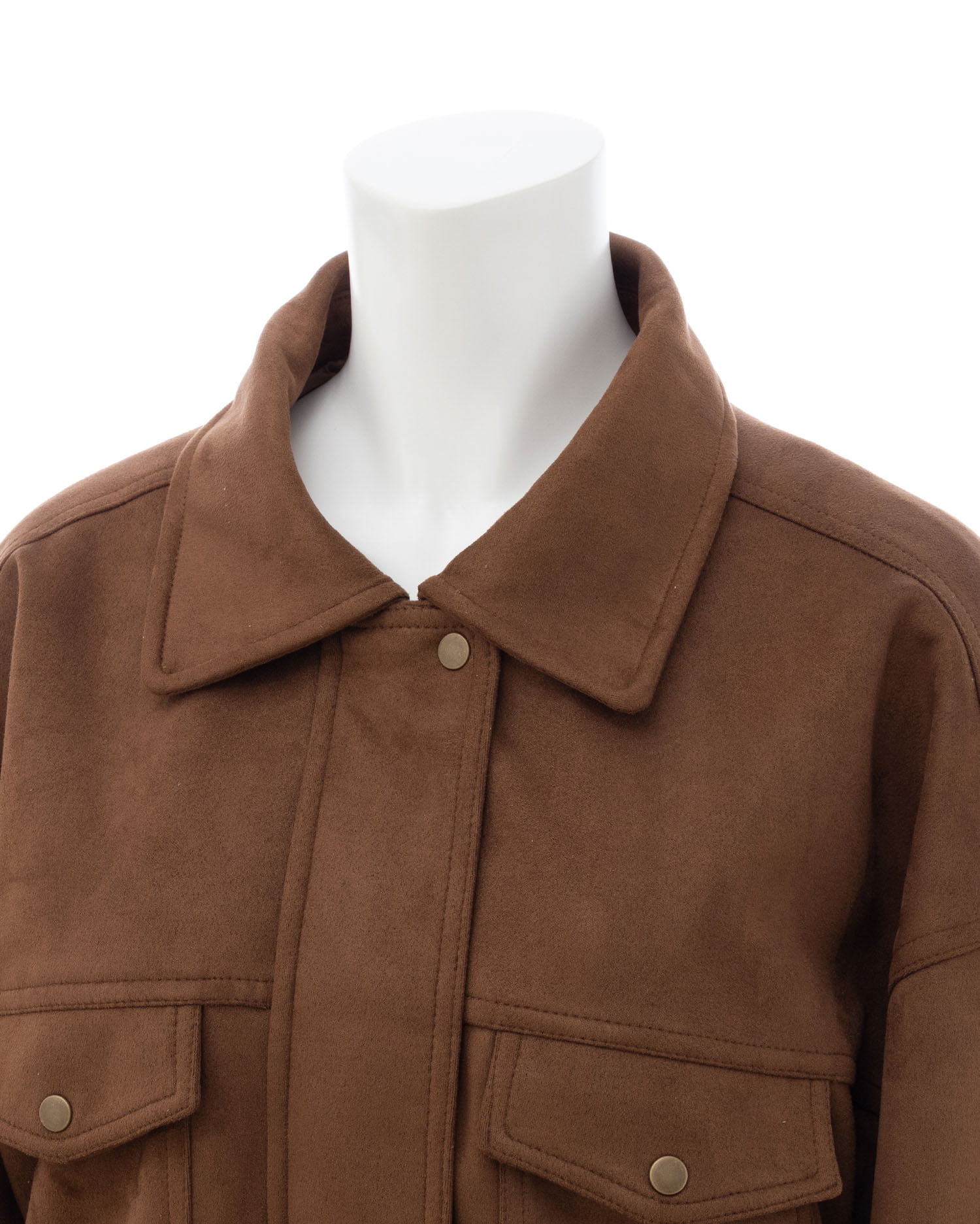 フェイクスエードジップショートブルゾン(セットアップ対応)｜INGNI