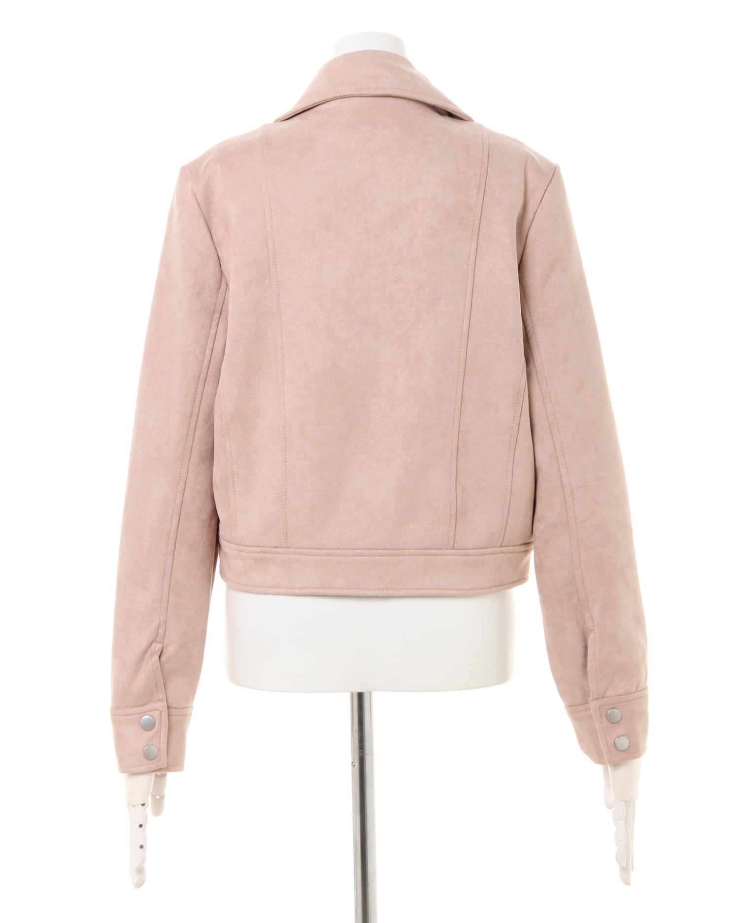 フェイクスエードライダース／ジャケット／A｜allamanda(アラマンダ