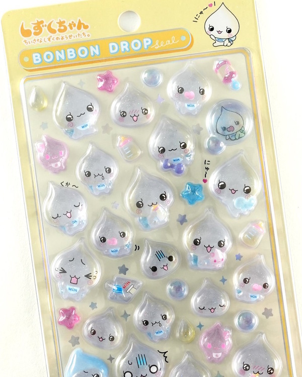 ボンボンドロップシール」がセブンネットで抽選販売！「しずくちゃん 4