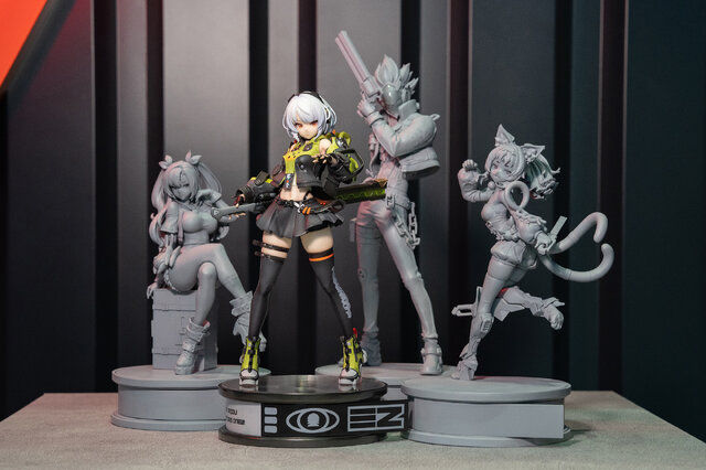 ゼンレスゾーンゼロ』より「邪兎屋」の4人が早くもフィギュア化