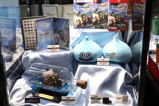 ドラゴンクエストVII Reimagined』開発に使われた貴重なドールが展示