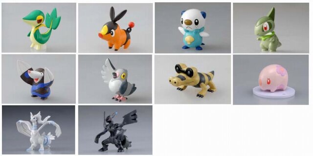 ベストウイッシュ」のポケモンたちがモンコレに新登場、台座も