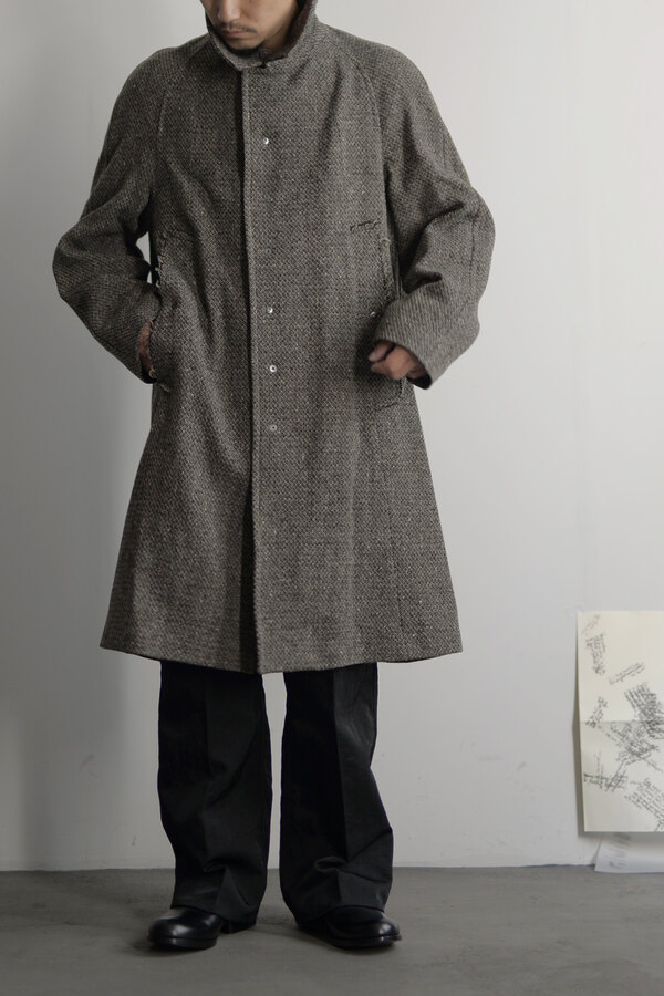 Omar Afridi / BALMACAAN COAT | INSIDE MY GLASS DOORS