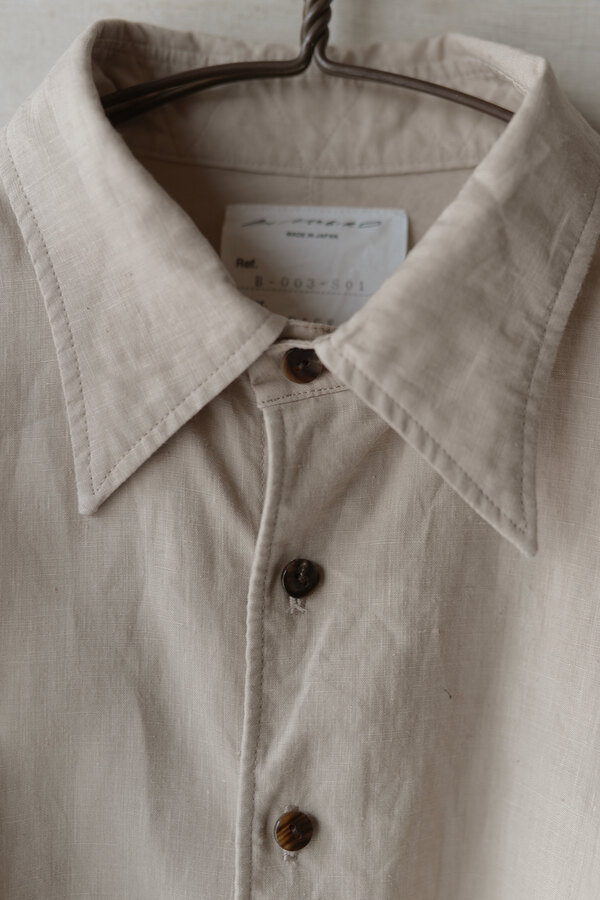 BLACKBIRD ブラックバード / REGULAR COLLAR SHIRT (sold) | INSIDE MY
