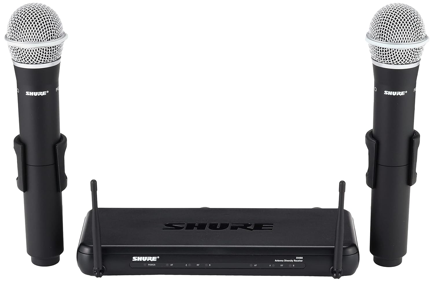 Shure SVX288/PG58 Dual Hand Wireless Microphone System