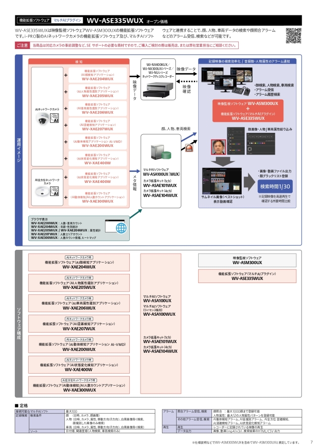WV-ASM300WUX i-PRO 映像監視ソフトウェア(ライセンス)