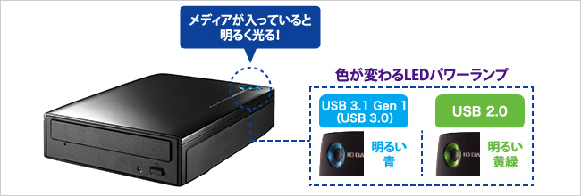 BRD-UT16WX | USB 3.1 Gen 1（USB 3.0）＆BDXL対応 外付型ブルーレイ