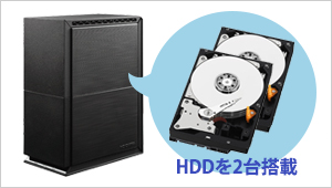 HDL2-TAシリーズ | NAS（ネットワークHDD）ランディスク | アイ・オー