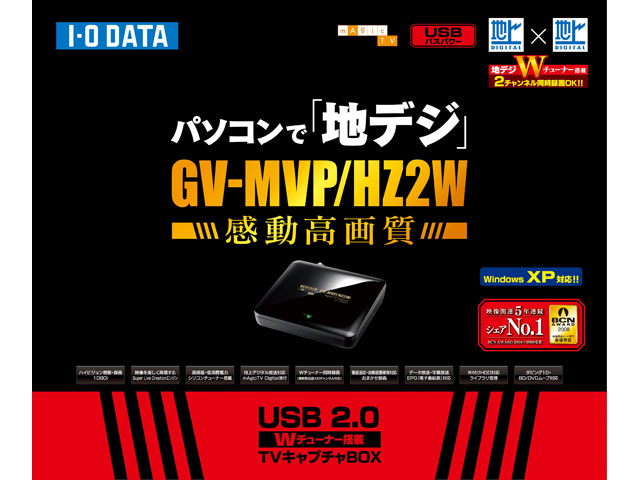 GV-MVP/HZ2シリーズ 仕様 | | アイ・オー・データ機器 I-O DATA