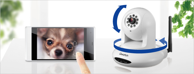 TS-WPTCAMシリーズ | 有線／無線LAN対応ネットワークカメラ「Qwatch