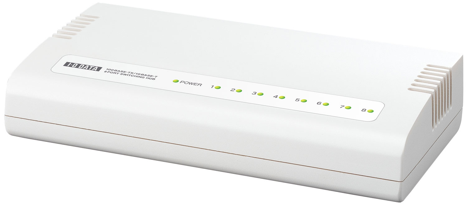 ETG-ESH08シリーズ 仕様 | スイッチングハブ | アイ・オー・データ機器