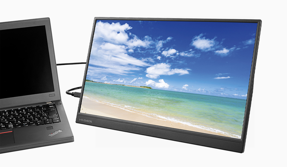 LCD-YC171DX | スタンド一体型 17.3型フルHD対応モバイルディスプレイ