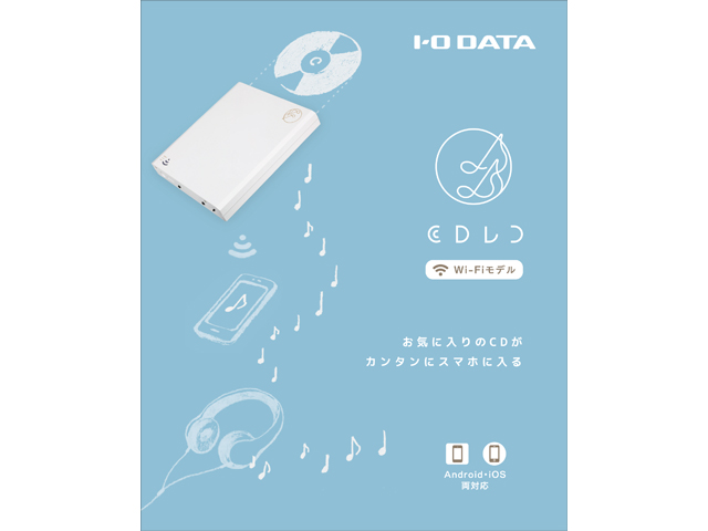 CDレコ（CDRI-W24AIW） 仕様 | CDレコ・ADレコ | アイ・オー・データ