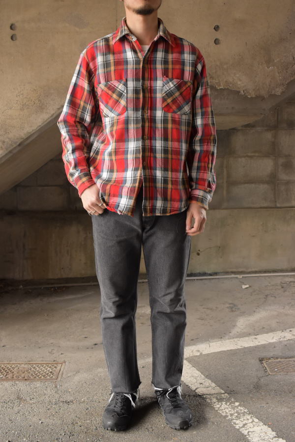 70's BIG MAC flannel shirt