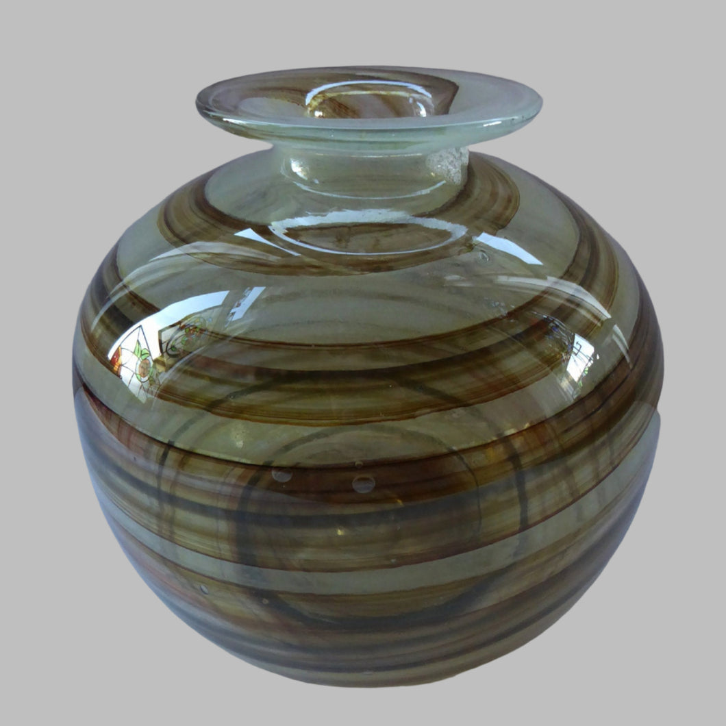 Isle of Wight Studio Glass by Michael Harris, c 1970. LARGE