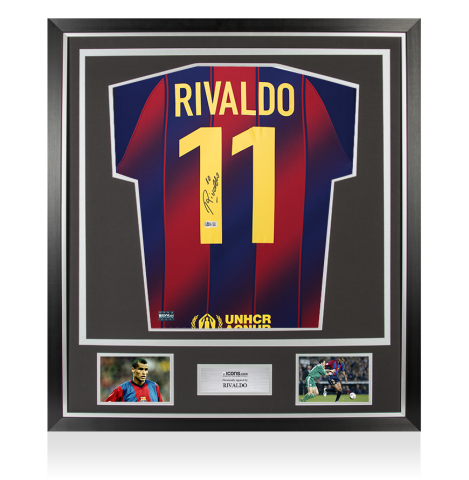 Rivaldo Signed Memorabilia & Autograph | Icons.com