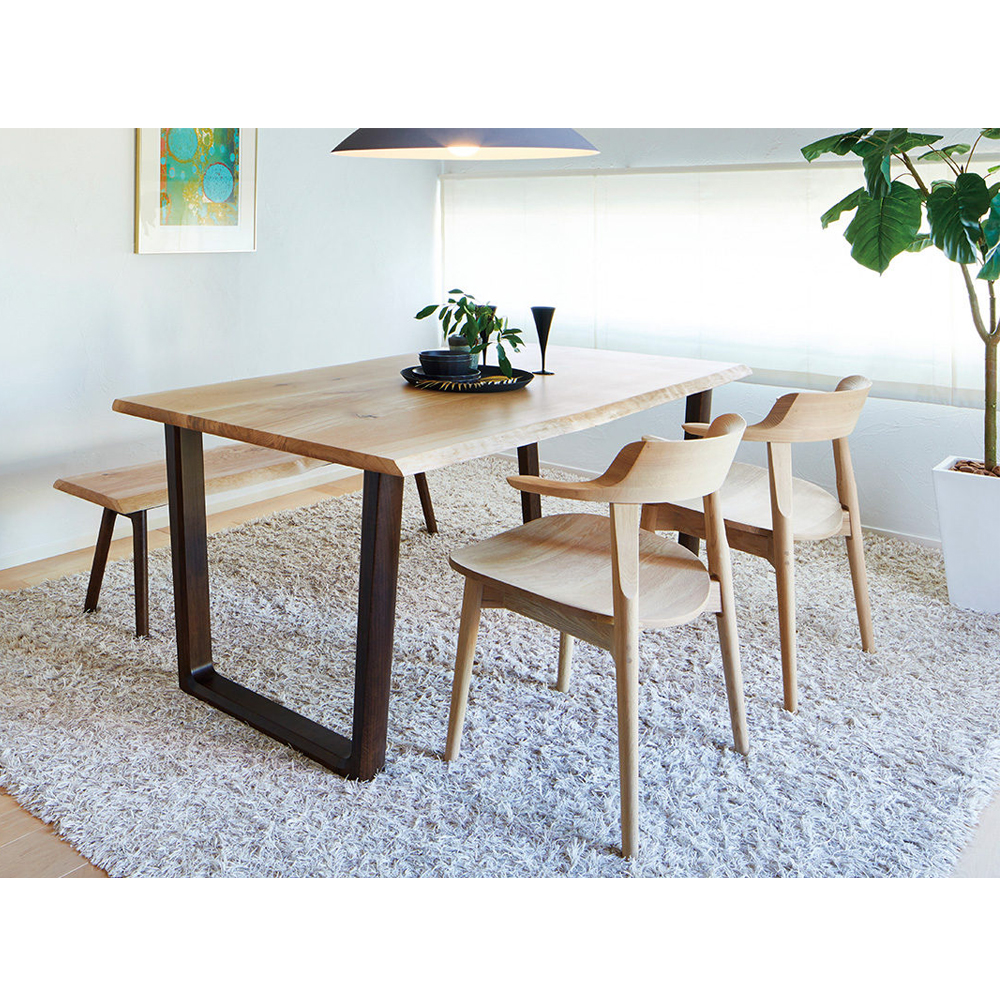 浜本工芸 ダイニングテーブル「DTH-4903」オーク材 全4サイズ［No.4900