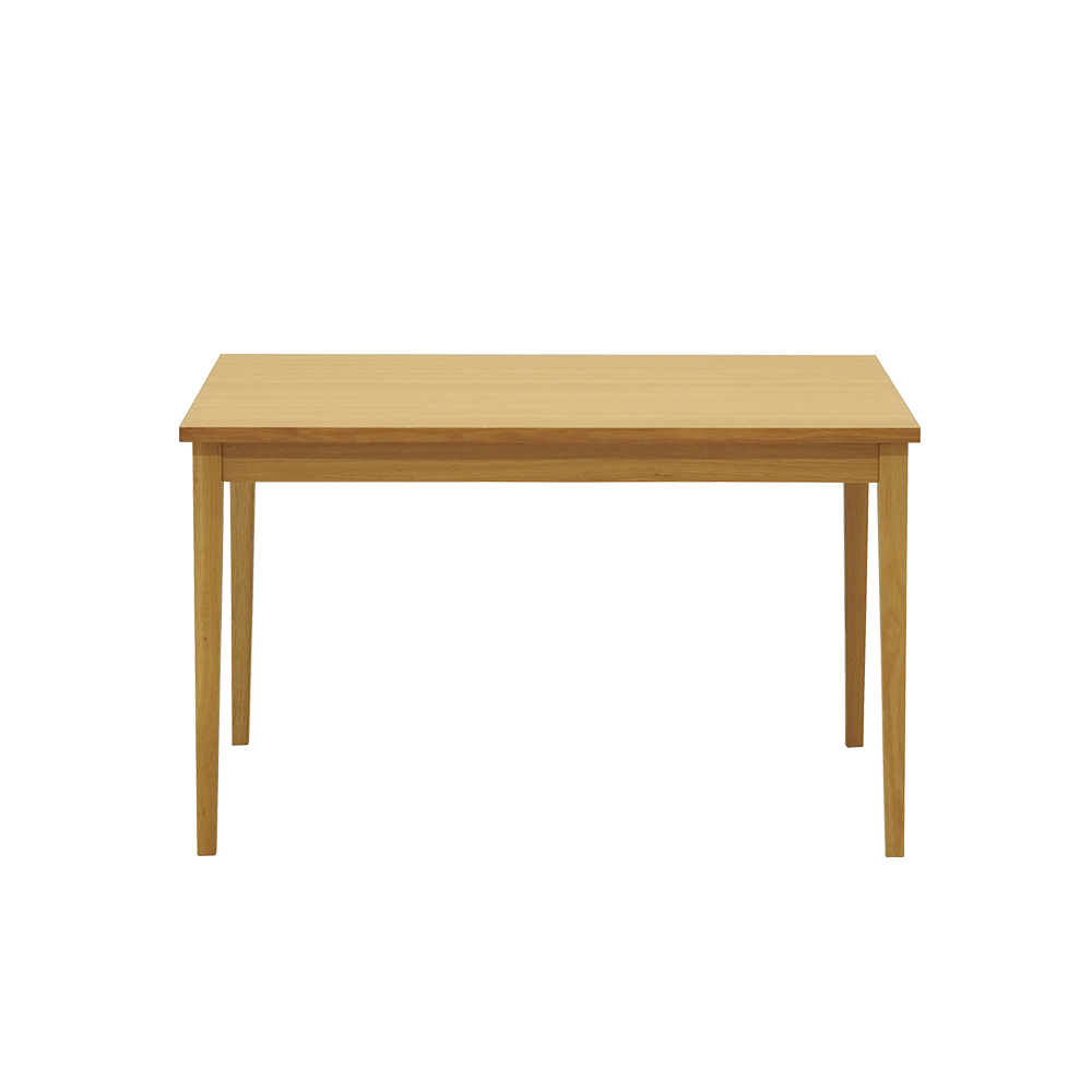 伸長式ダイニングテーブル「フラン」幅85-115-145cm オーク材ホワイト