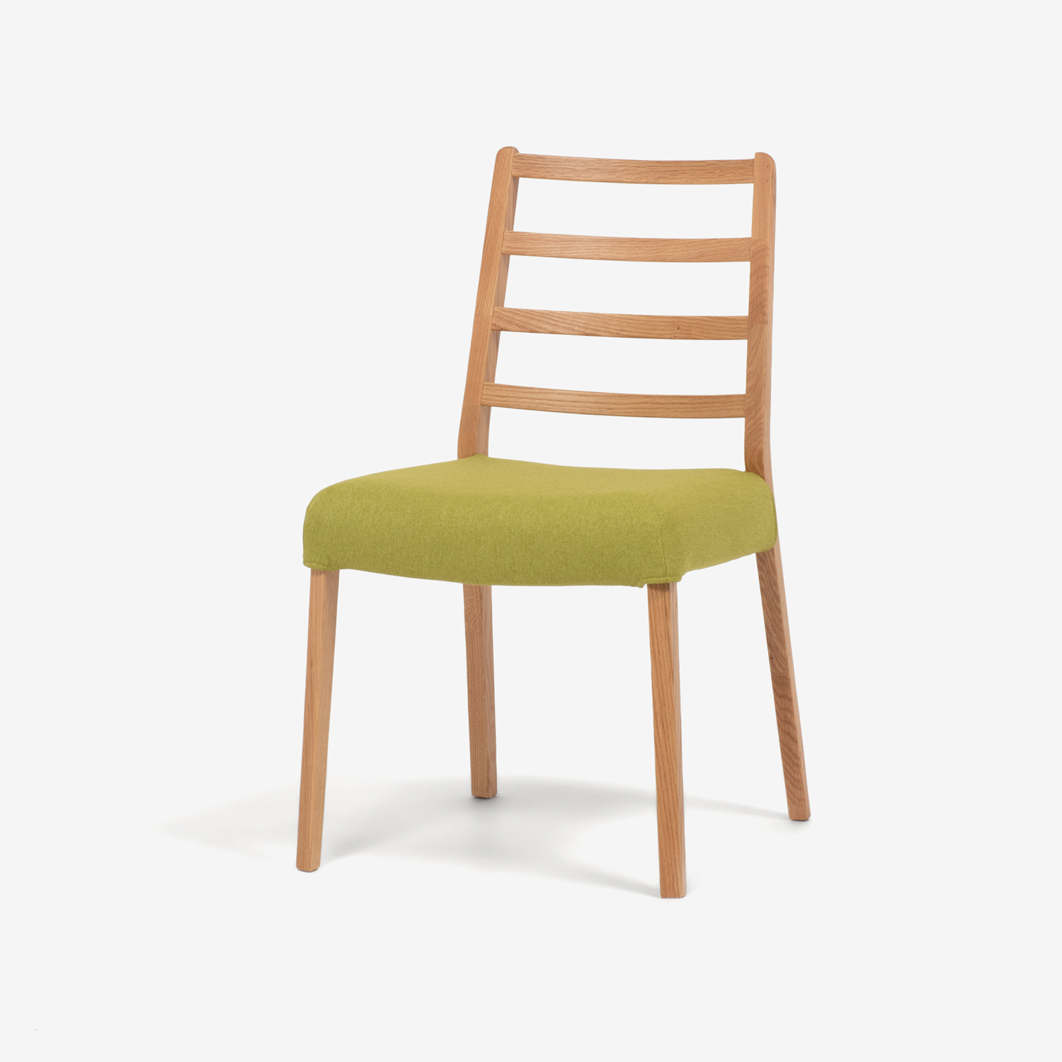 ダイニングチェア「シネマ Aタイプ」レッドオーク材 ホワイトオーク色