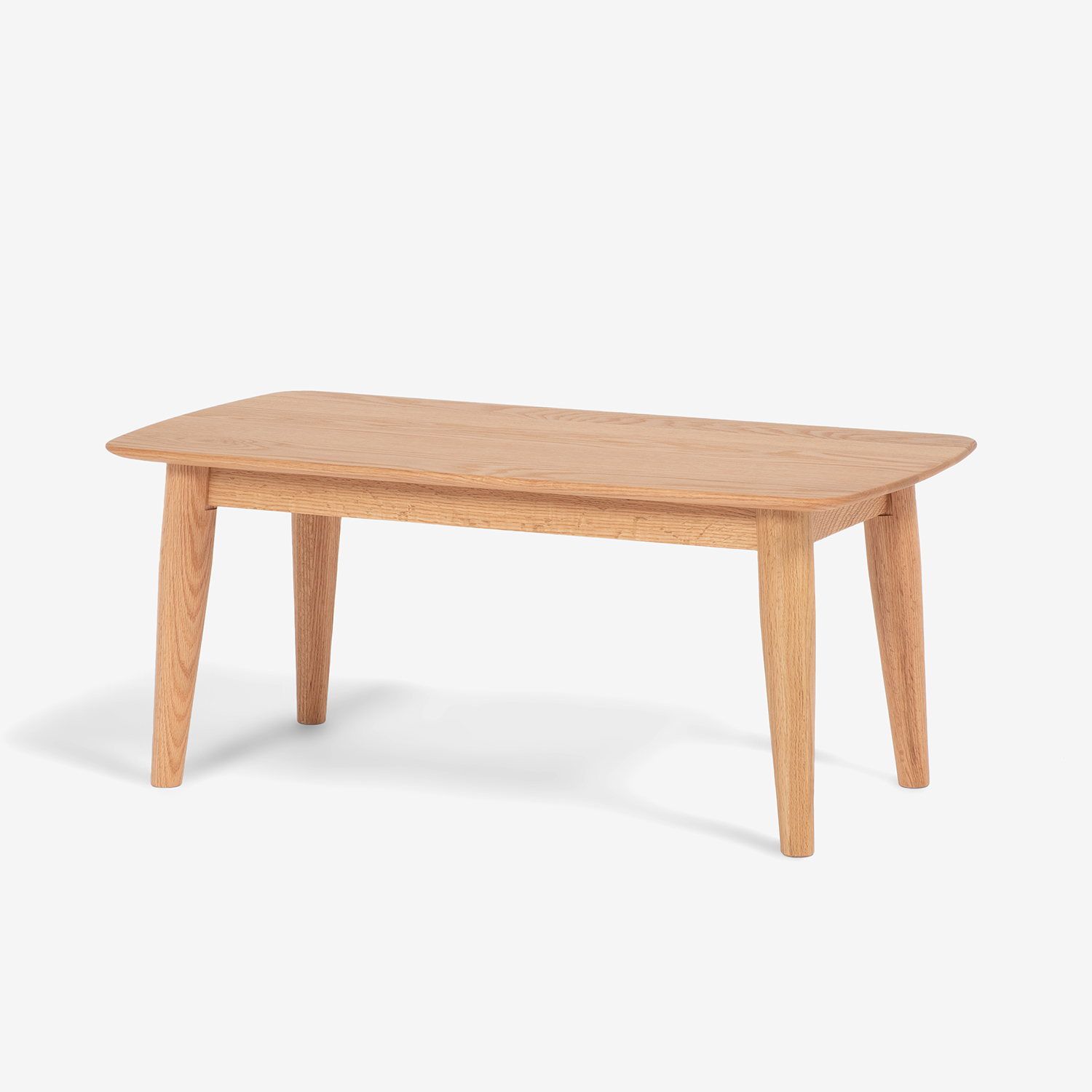 ダイニングテーブル「シネマ3」 レッドオーク材 ホワイトオーク色 全3