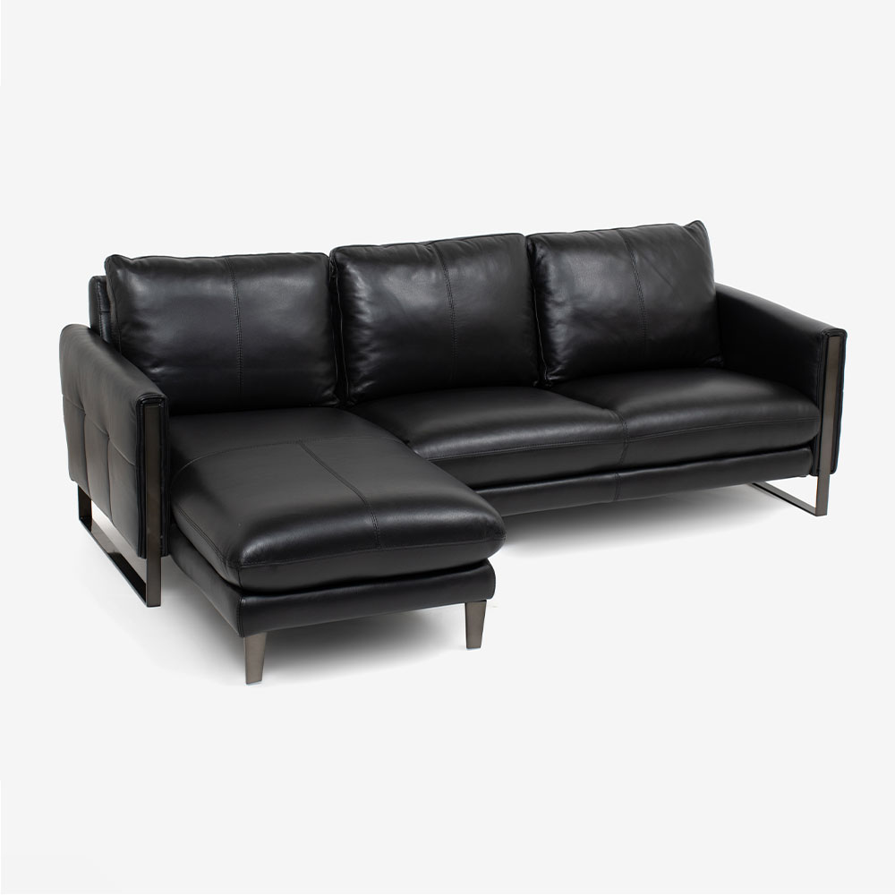 カウチソファ 向かって左カウチ「L/S 58N（エルエス58）」 革#J-023C