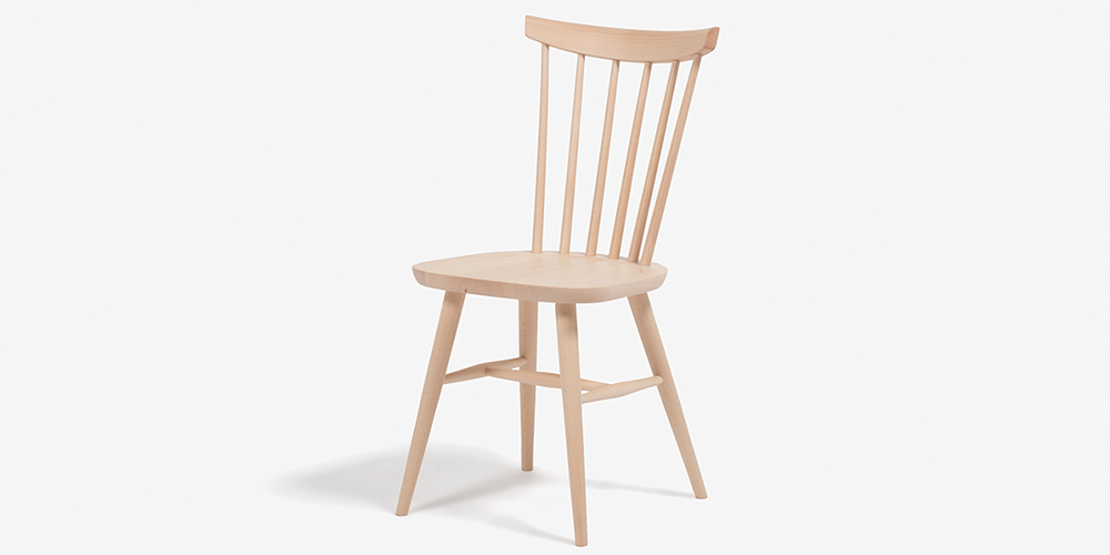 秋田木工 ダイニングチェア「ハンナチェア」ブナ材 白木塗装 | 【公式