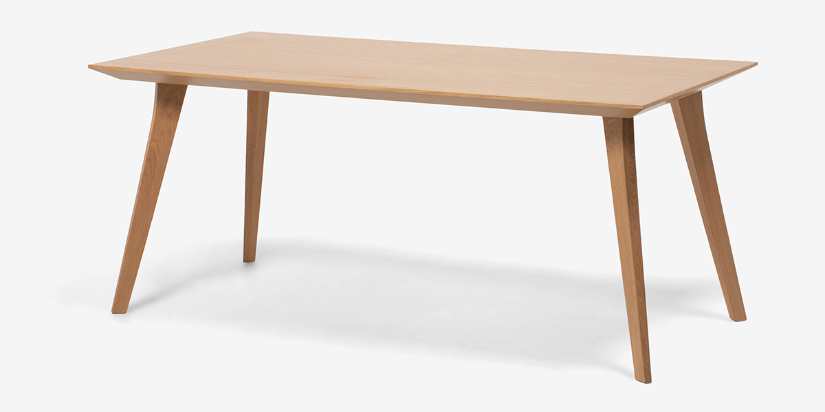 ダイニングテーブル「ジャスト」オーク材 角脚 | 【公式】大塚家具