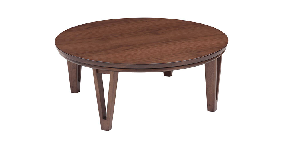 こたつ「アーバン」円形 ブラウン色 幅85cm | 【公式】大塚家具