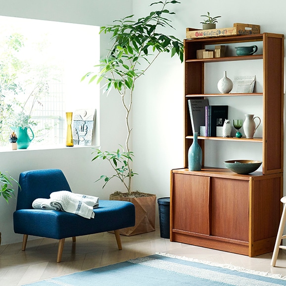 AO SOFA (1) Navy｜1人掛け｜IDEE SHOP Online