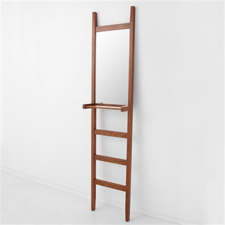 ☆LADDER MIRROR ANTON brown｜スタンドミラー｜IDEE SHOP Online