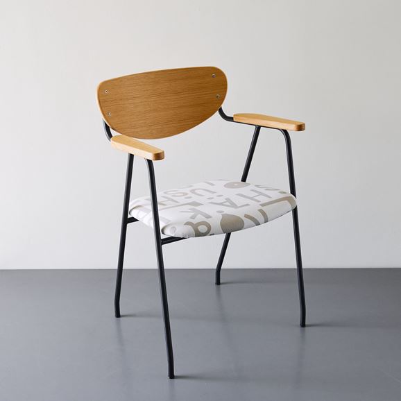 ☆IDEE ONLINE数量限定 DJANGO ARM CHAIR Black frame YUNOKI Shimauma