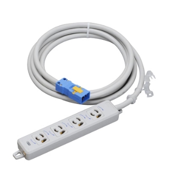 MR7904NT5 OAタップ 抜止メ 4コ口 ハーネスプラグ 5m: ネットワーク